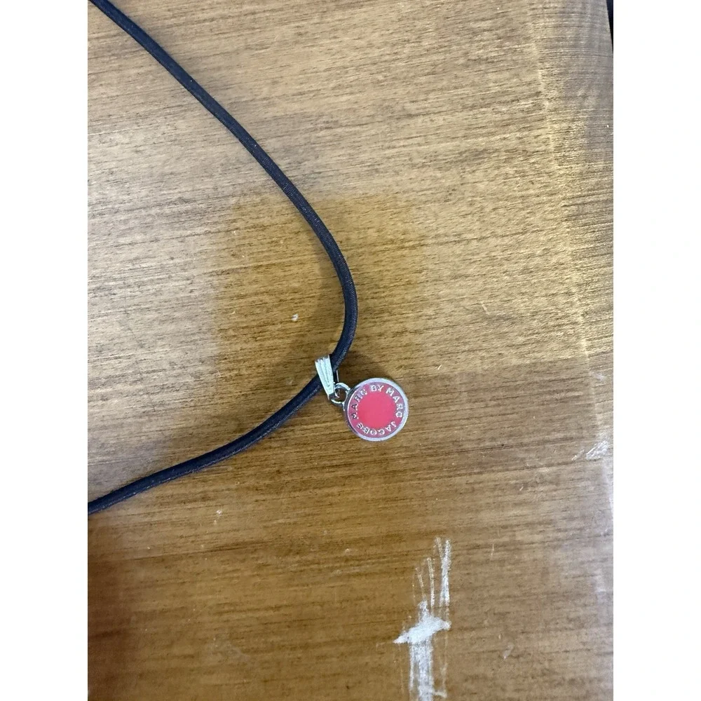 Marc Jacob's Pink and white heart necklace